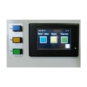 ECOBAND-B4620 papír és OPP bandázsoló gép érintőképernyő