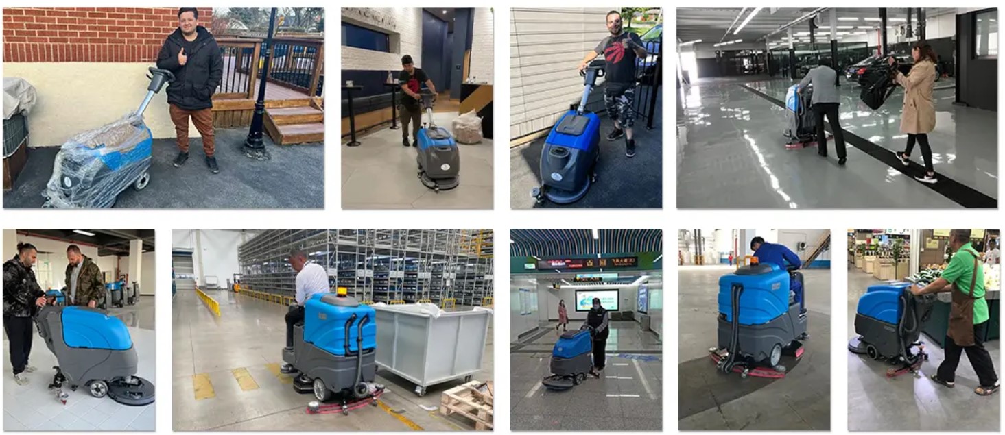 Ride on floor scrubber SMITH testimonials