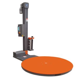 SMARTWRAP X2 fóliázó gépek mérleggel és címkenyomtatóval, forgótányérral és fóliaadagolóval